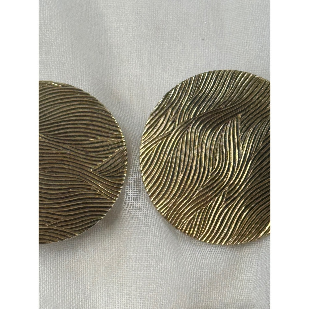 Vintage Earrings Lot 9 Pairs Retro Tone‎ Enamel Rhinestone Animal Print Green - Picture 9 of 10